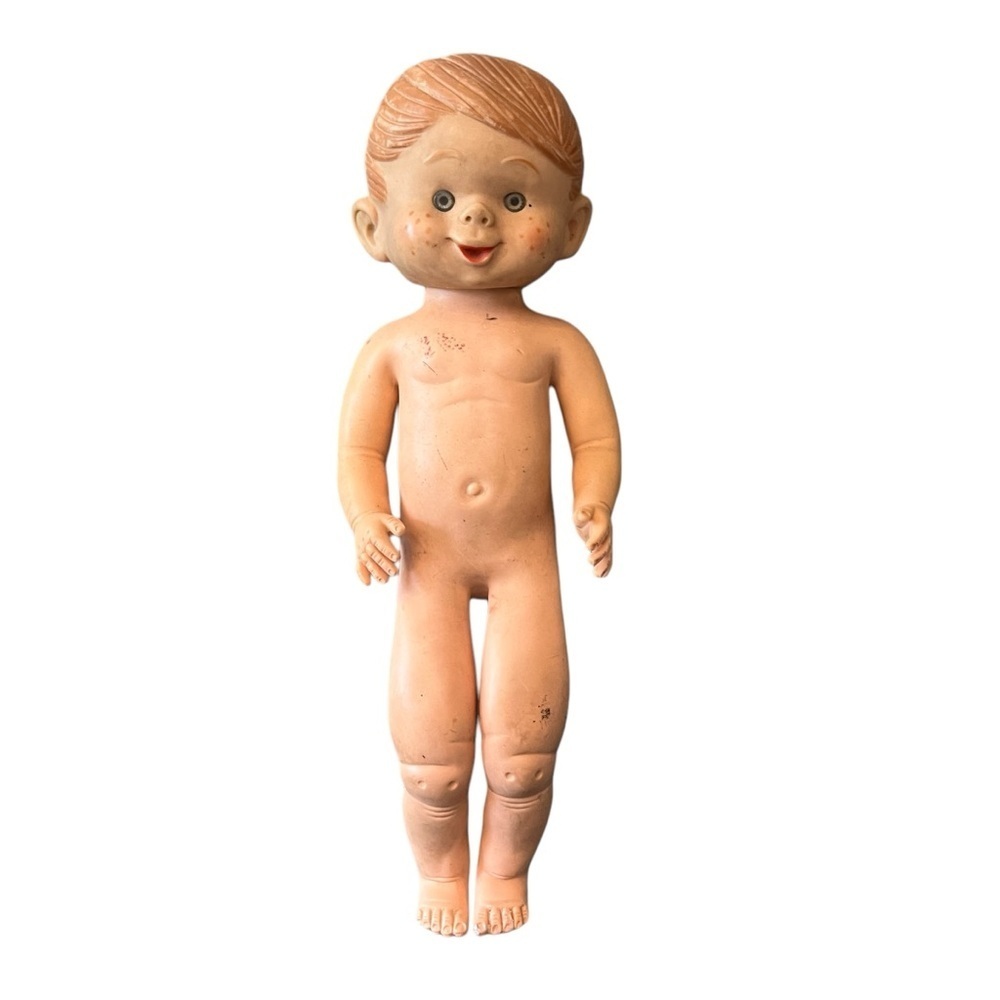Vintage Rubber Boy Doll